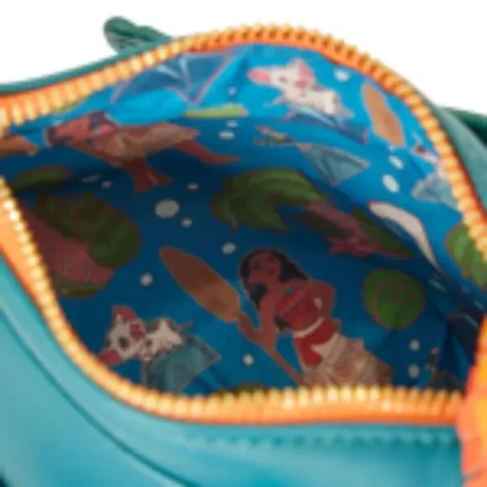 Loungefly Disney Moana Hei Hei Figural + Pua & Heihei Passport Crossbody Bundle - Picture 9 of 12